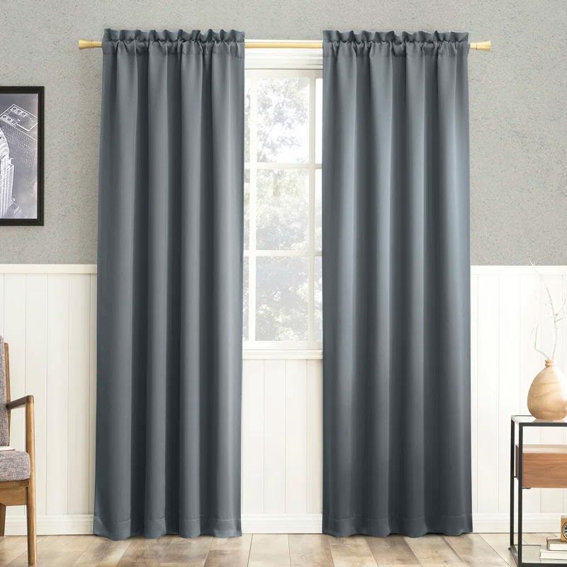 Wayfair Basics® Thermal Blackout Rod Pocket Curtain Panel