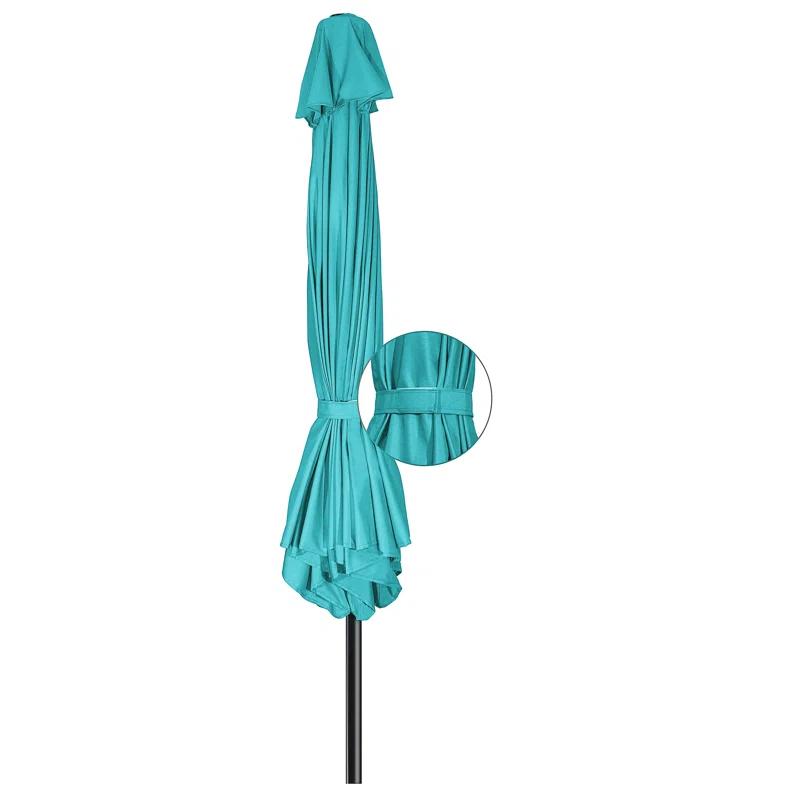 90'' Lighted Tilt Market Umbrella