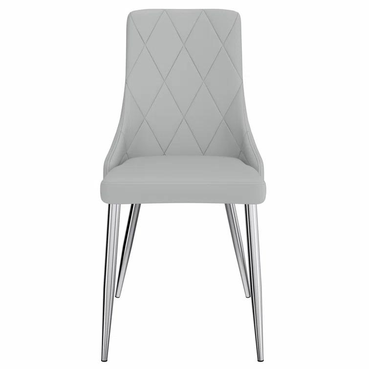 Wade Logan® Benay 19'' H Faux Leather Upholstered Side Chair (Set of 2)