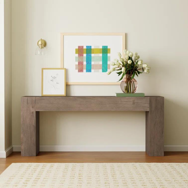 Elise 72" Solid Wood Console Table