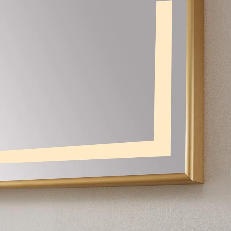 Vinnova Metal Flat LED Wall Mirror