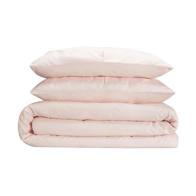 Serta Simply Clean Microfiber 3 Piece Duvet Cover Set