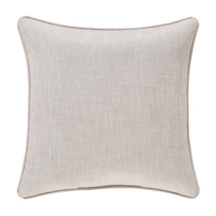 Five Queens Court Leanna 20" Square Decorative Throw Pillow