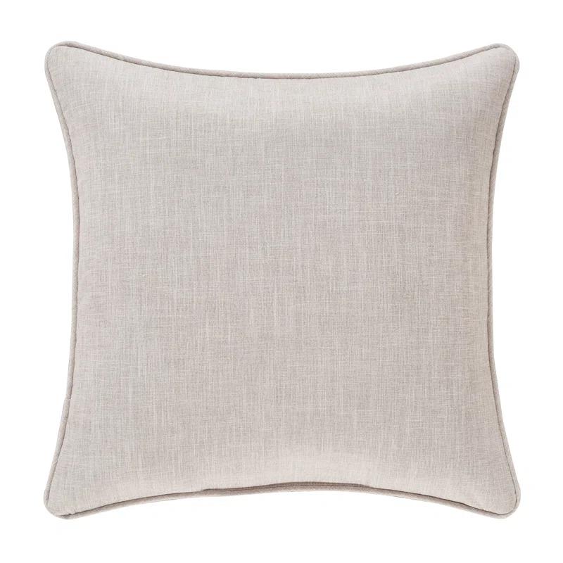 Five Queens Court Leanna 20" Square Decorative Throw Pillow