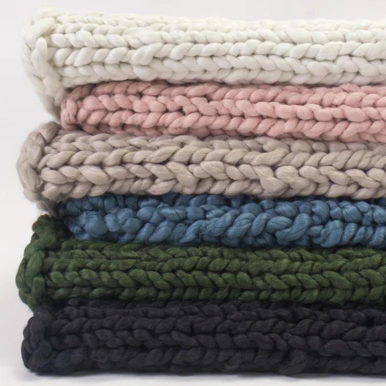 Estiva Cable Knit Throw