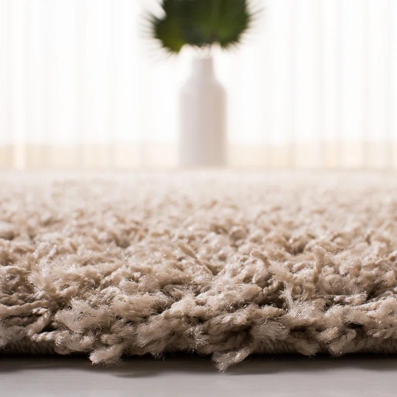 Gracie Oaks Atwell Sga-Athens Shag Performance Solid Color Rug