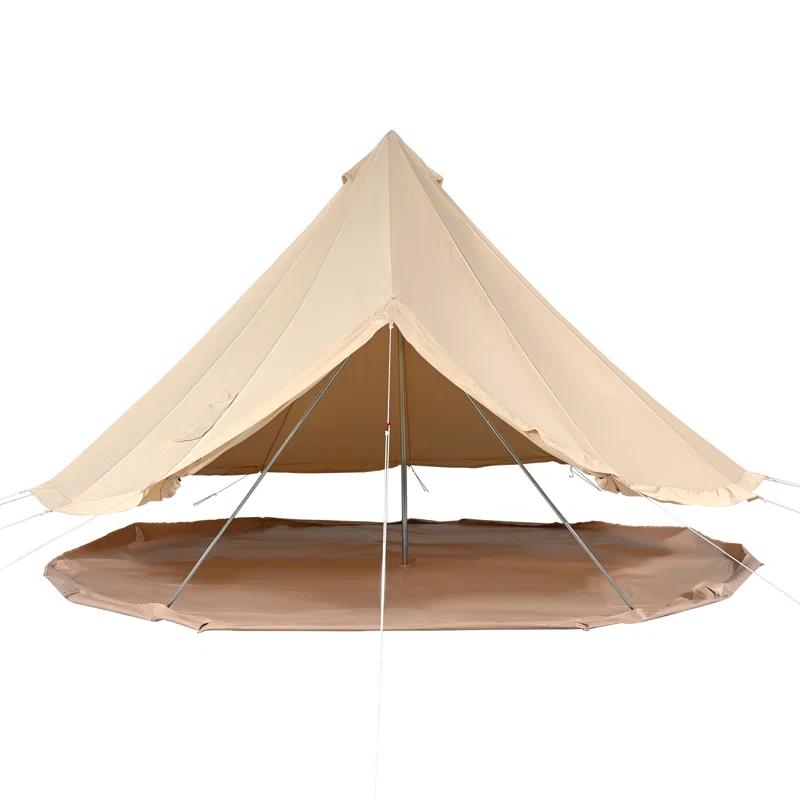 VEVOR VEVOR Canvas Bell Tent 4-Season Camping Yurt Tent with Stove Jack