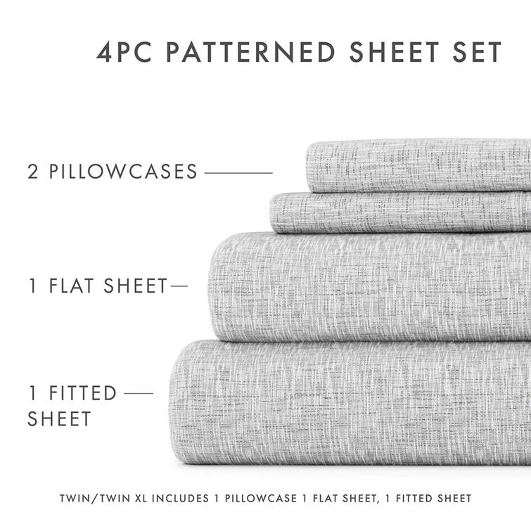 Becky Cameron Simply Soft™ Scallops Pattern Microfiber Sheet Set