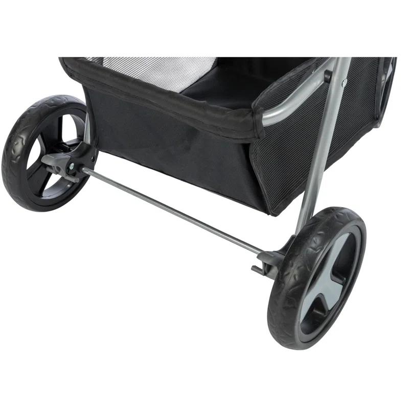 TRIXIE TRIXIE Dog Stroller for Small Dogs and Cats, Lightweight and Compact Pet Stroller