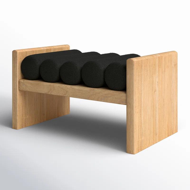Reeves Boucle Wood Bench