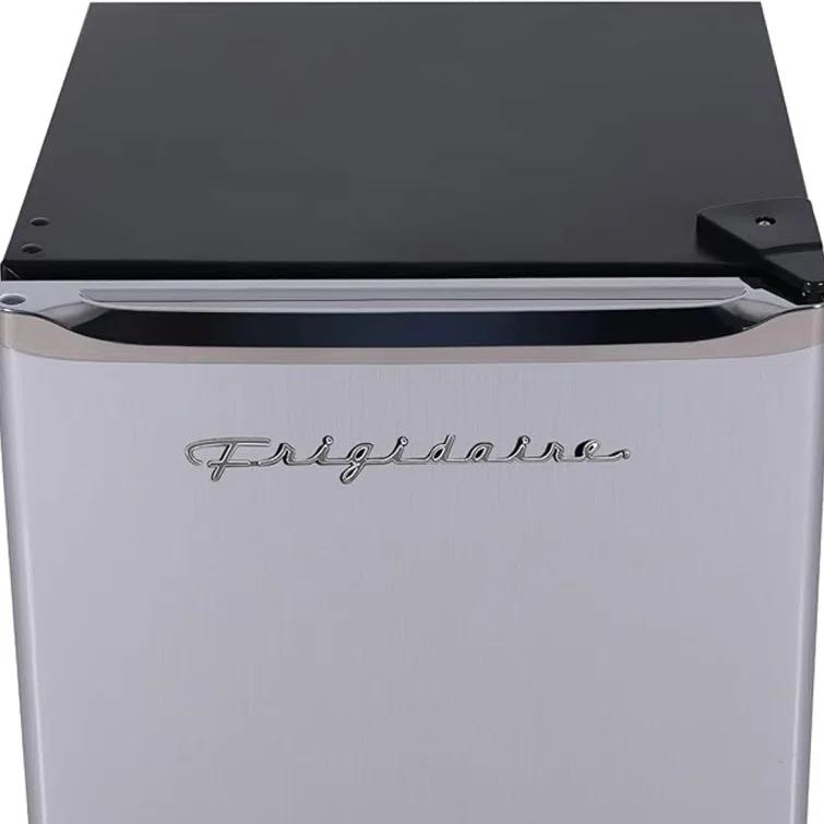 FRIGIDAIRE 3.2 Cu. Ft. Compact Fridge, Mini Refrigerator, Stainless Steel, Platinum Series & Reviews | Wayfair