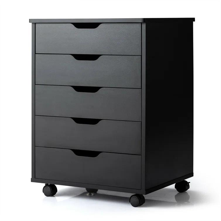 Rebrilliant Jarratt 5 Drawer Storage Drawer