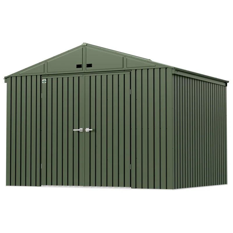 Scotts Lawn Care Storage Shed, 10x8, Green
