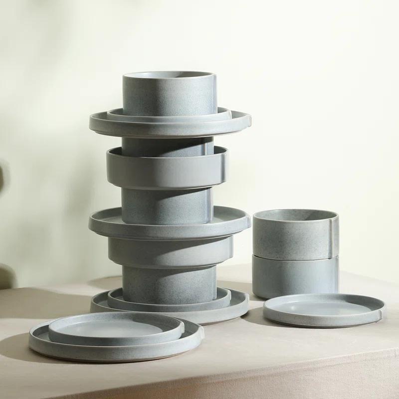 Stone Lain Stone Lain Bao 12-Piece Dinnerware Set Stoneware (Set of 12)