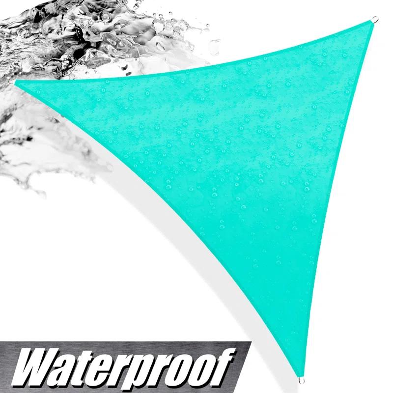 ColourTree Waterproof 16' x 16' x 16' Triangle Shade Sail