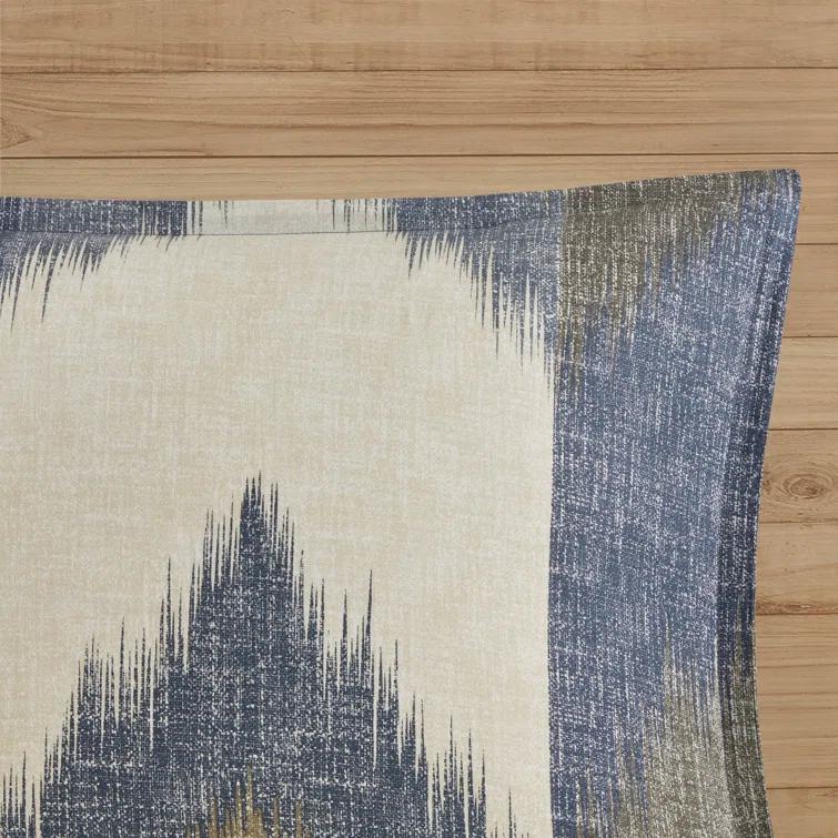 INK+IVY Alpine Printed Cotton Duvet Cover Set