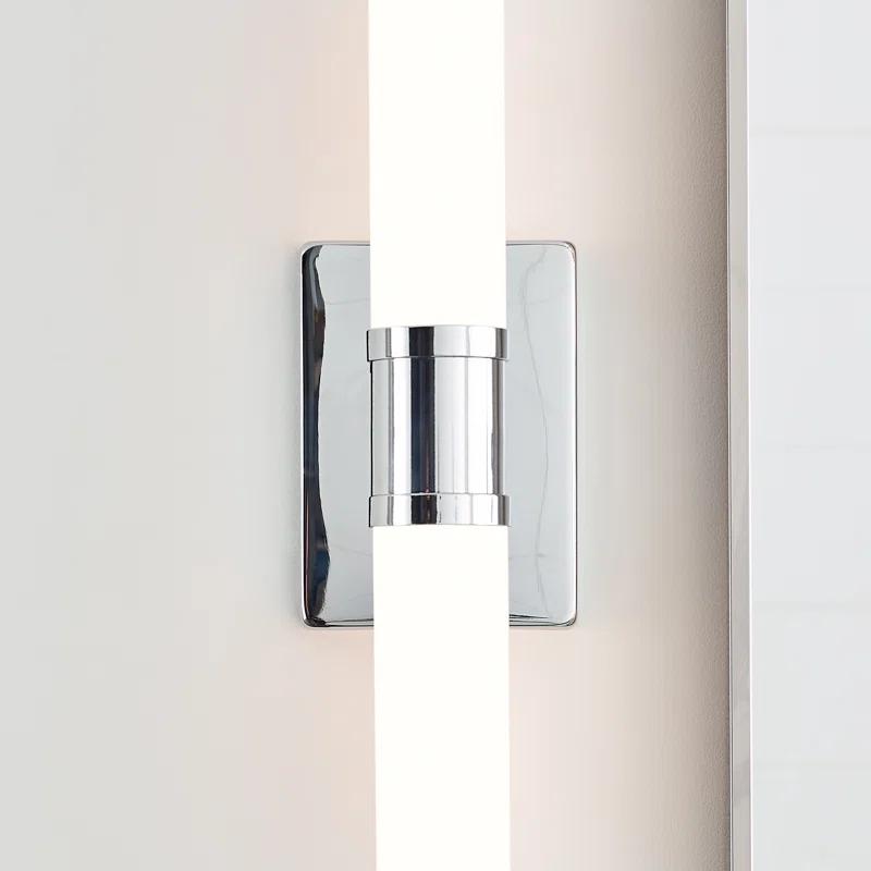 Helden 2 Light Frosted Dimmable Bath Bar