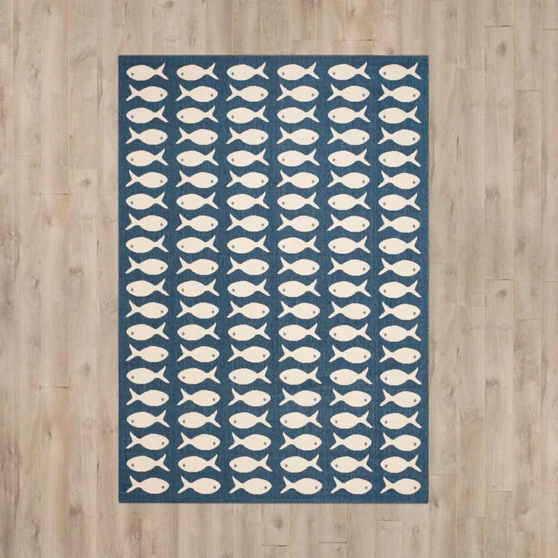Highland Dunes Paugh Performance Animal Print Rug