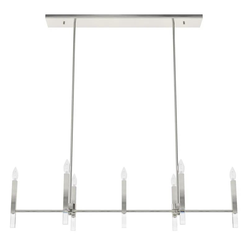 Hunter Fan Sunjai 7 Light Linear Ceiling Light Fixture