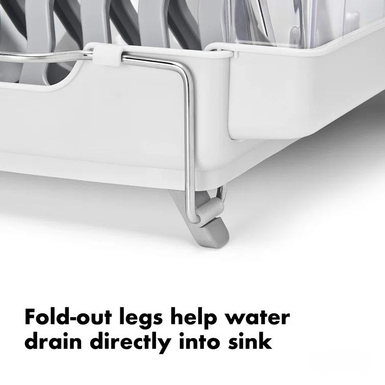 THE GLAMOUR BOUTIQUES Good Grips Foldaway Dish Rack