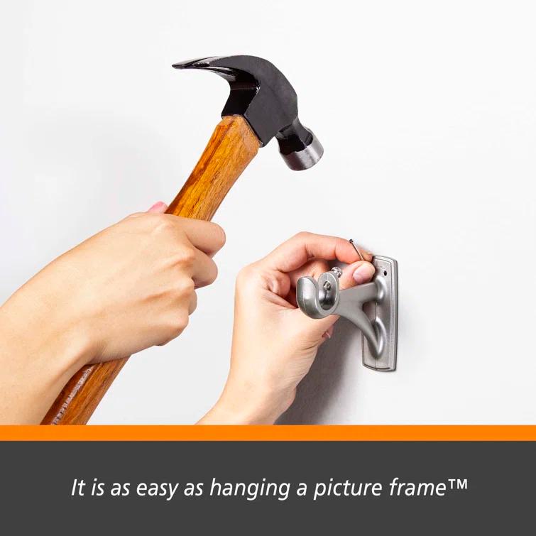 Kenney Steel Adjustable Single Curtain Rod
