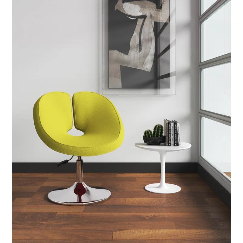 Upper Square™ Mori Upholstered Swivel Barrel Chair (Set of 2)