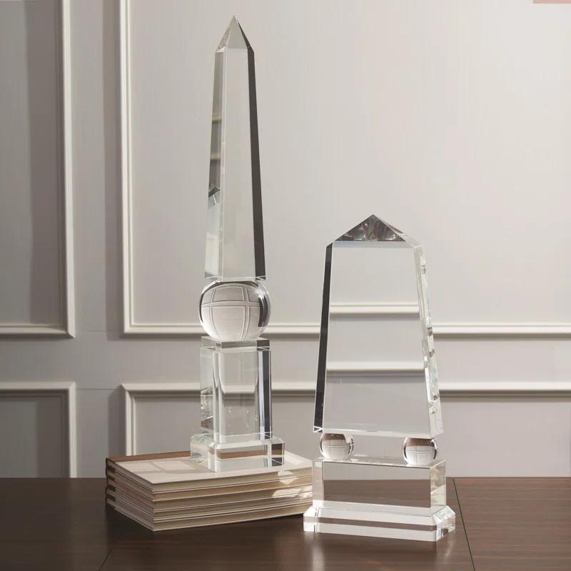 Global Views Crystal Obelisk-Tall