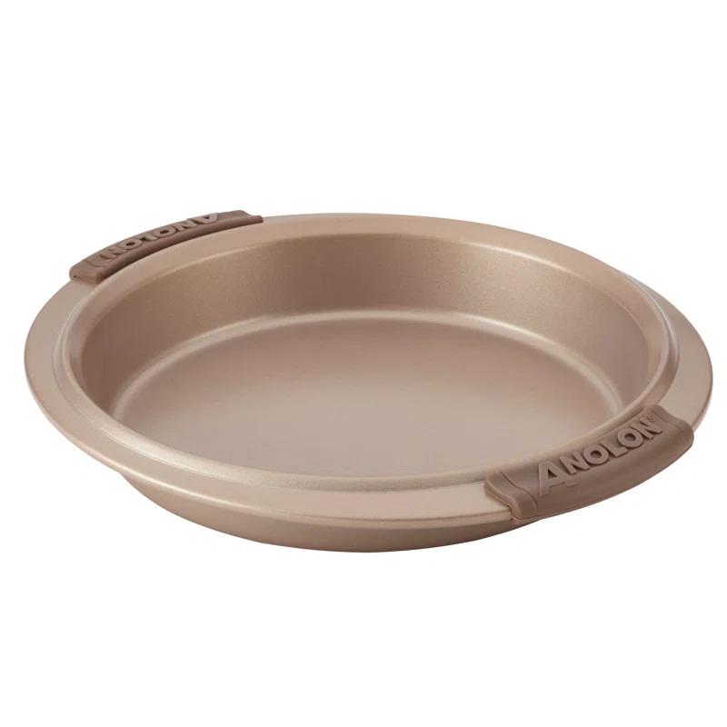 Anolon Anolon Advanced Bakeware Nonstick Round Cake Pan/Baking Pan with Silicone Grips