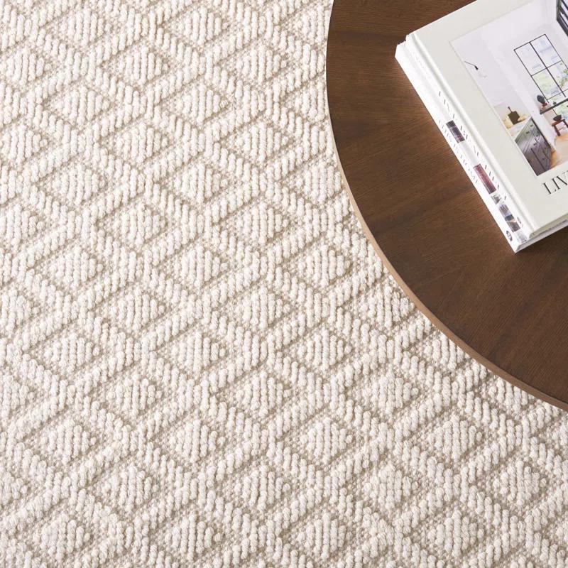 Martha Stewart Rugs Msr Vermont Martha Stewart Hand Woven Wool Geometric Rug