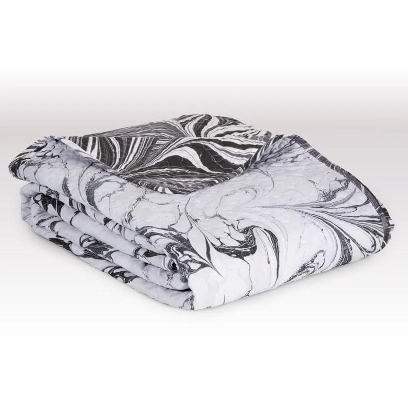 THE ART OF MARBLING Abstract Quilt