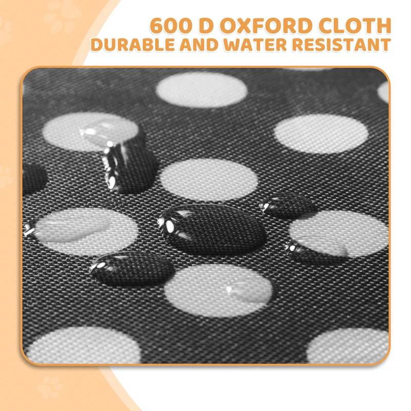 Magshion Foldable Pet Dog and Cat Stroller with Adjustable Canopy Storage Basket and Cup Holder for Small and Medium Pets