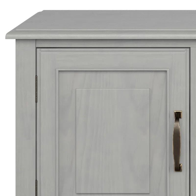 Simpli Home Connaught SOLID WOOD 72 inch Wide TV Stand For TVs up to 80 inches