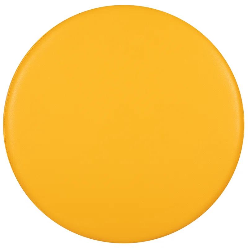 Flash Furniture Nicholas Flexible Learning Modular Soft Seating Circle Ottoman for Classrooms and Common Spaces