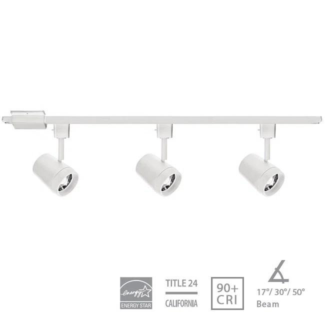 Ocularc 48'' 3 -Light Track Track Kit with Dimmable and Adjustable Head