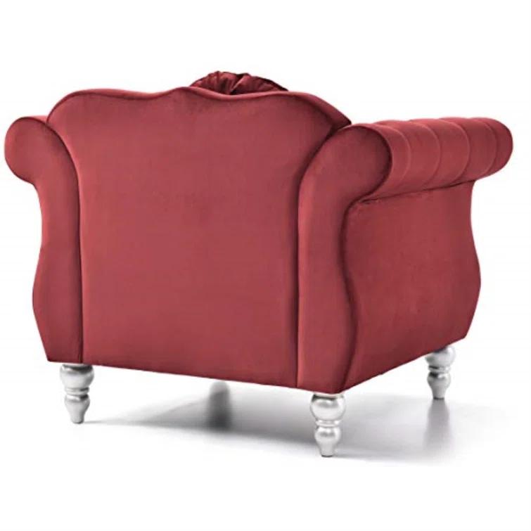 Glory Furniture Hollywood Velvet Armchair