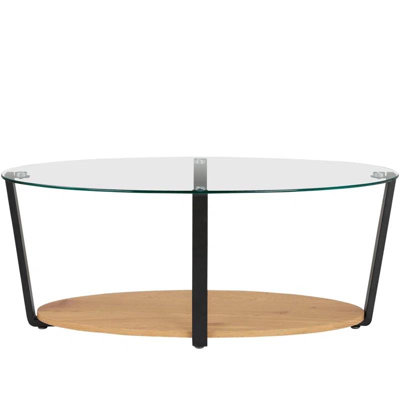 Nessa Glass Top Coffee Table