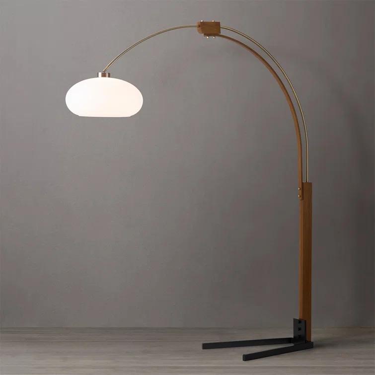 Morelli Arc Floor Lamp - 84", Dimmer Switch, V-base