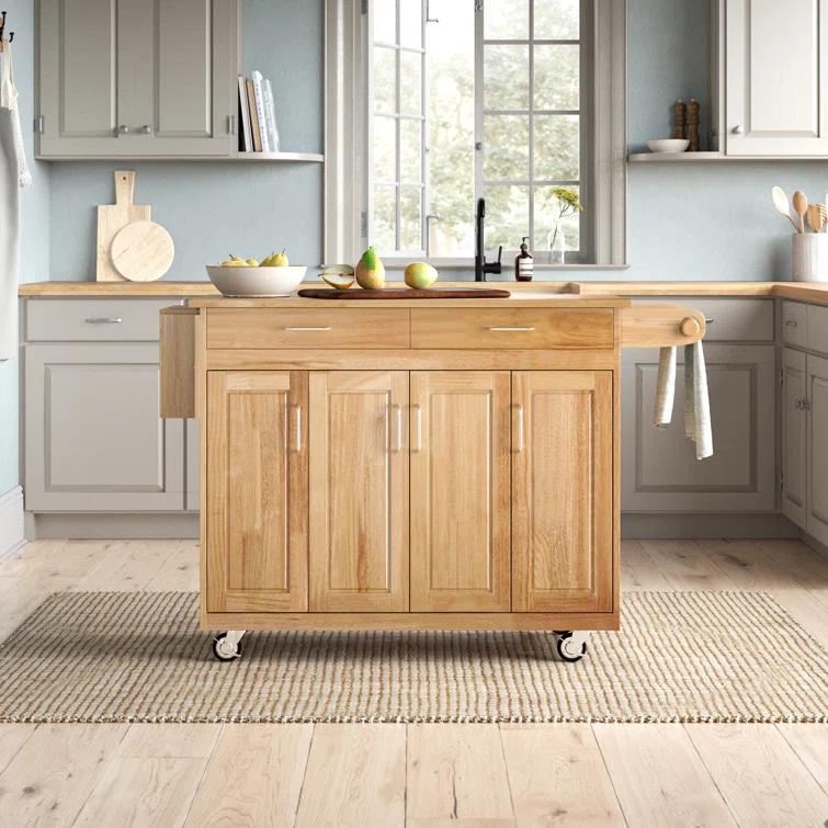 Wood Kitchen Island