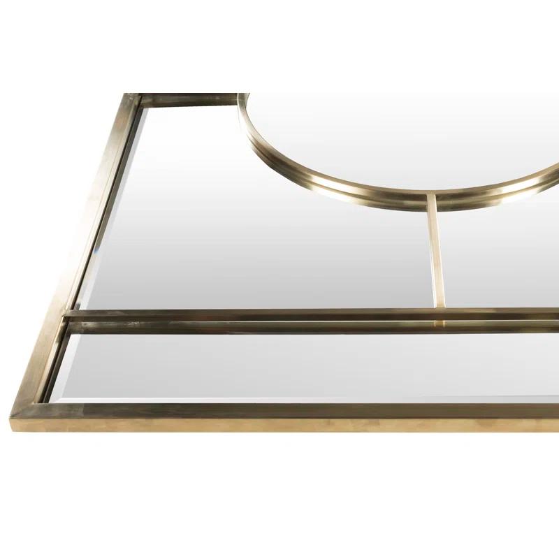 Everly Quinn Metal Flat Wall Mirror
