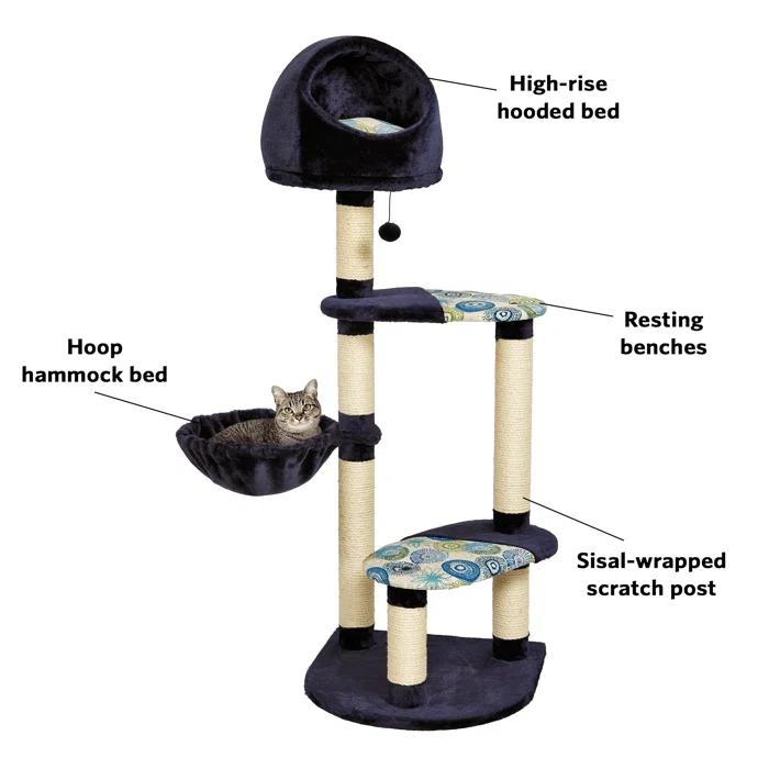 Midwest Homes For Pets MidWest Homes For Pets Feline Nuvo Resort Cat Tree
