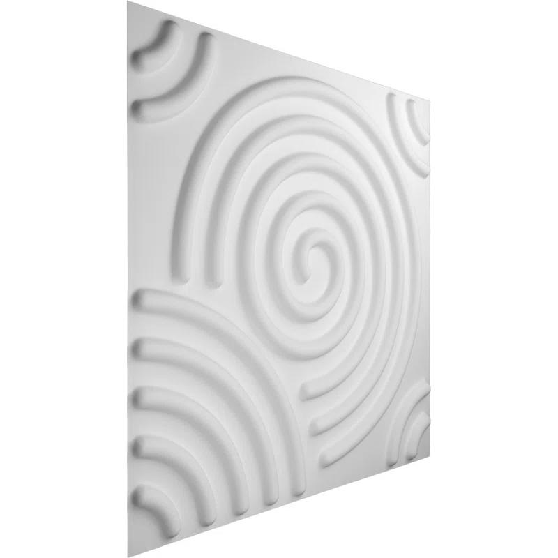 Ekena Millwork Spiral EnduraWall Decorative 3D Wall Panel (Set of 10)