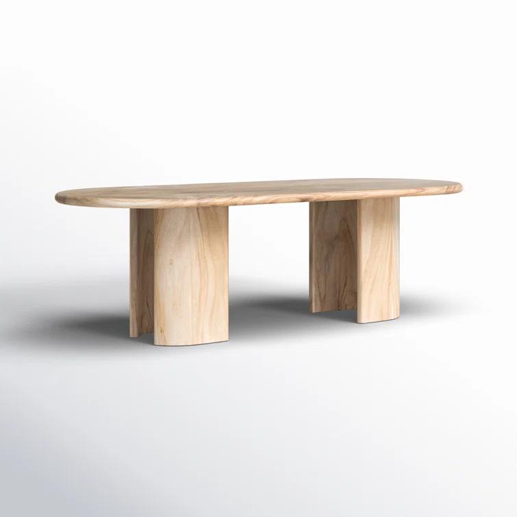 Nausica Oval Dining Table - Natural