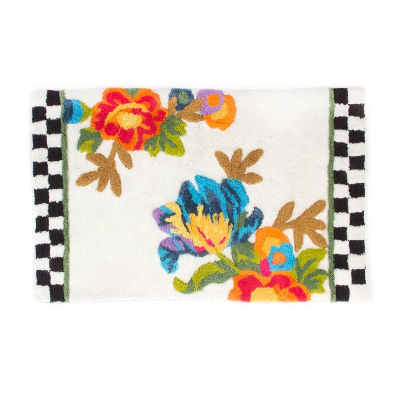 MacKenzie-Childs Flower Market Standard Bath Rug