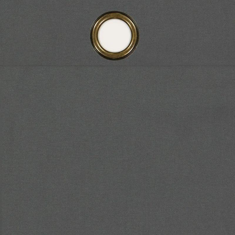 Eclipse Microfiber Blackout Grommet Curtains, Solid Thermaback Window Curtains