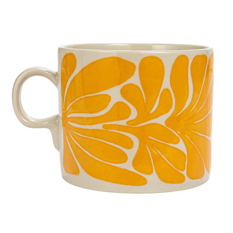 Creative Co-Op Stoneware Coffee Mug