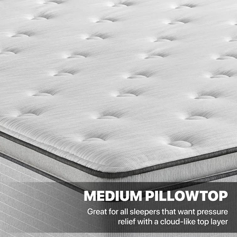Beautyrest BR800 Medium Pillow Top 13.75" Innerspring Mattress & Reviews | AllModern