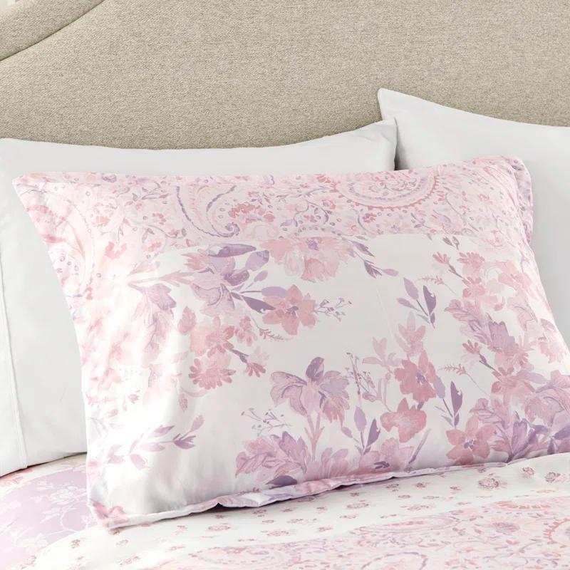 Intelligent Design Oliena Floral Paisley Duvet Cover Set