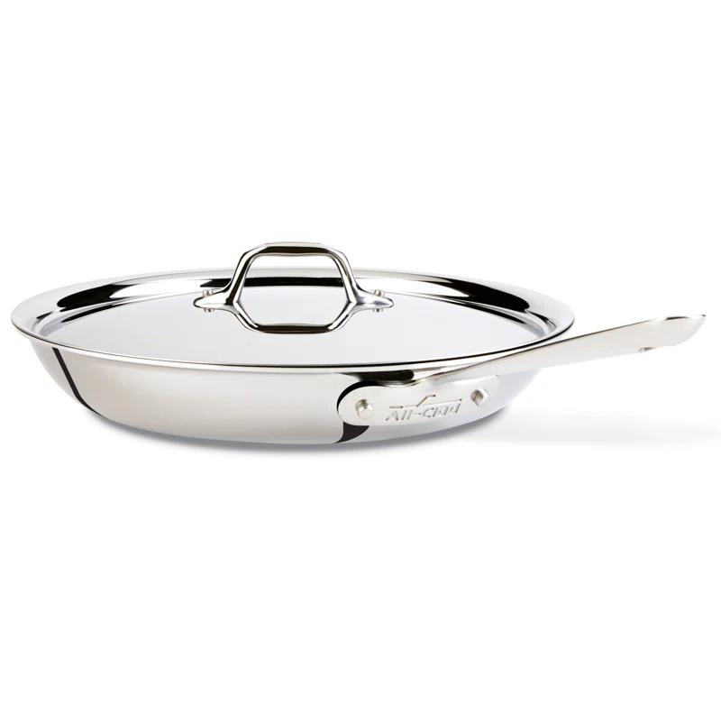 All-Clad ® d3 Stainless 12" Fry Pan with Lid