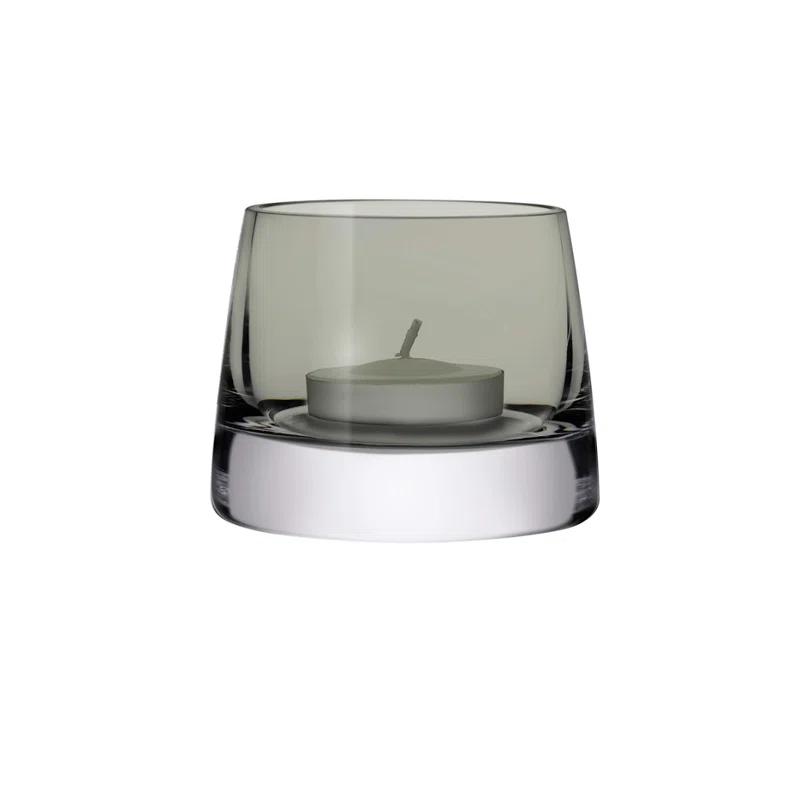 Joy Set of 2 Lead Free Crystal Votive Holder