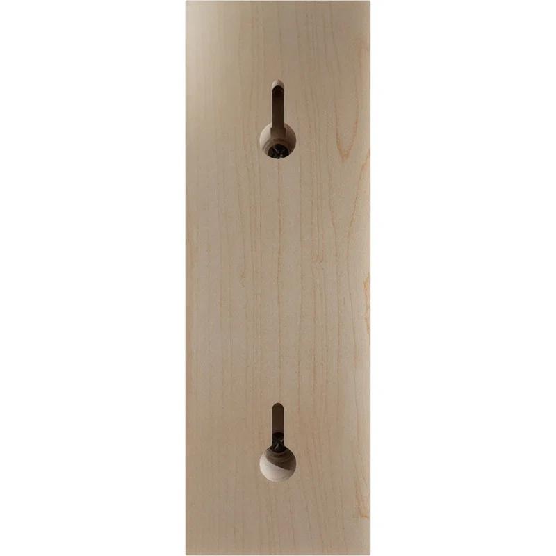 Ekena Millwork Traditional H 2.5'' W D Wood Bracket / Corbel